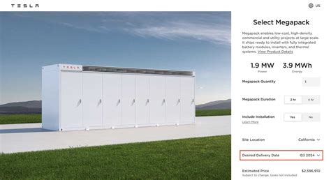 tesla megapack datasheet.
